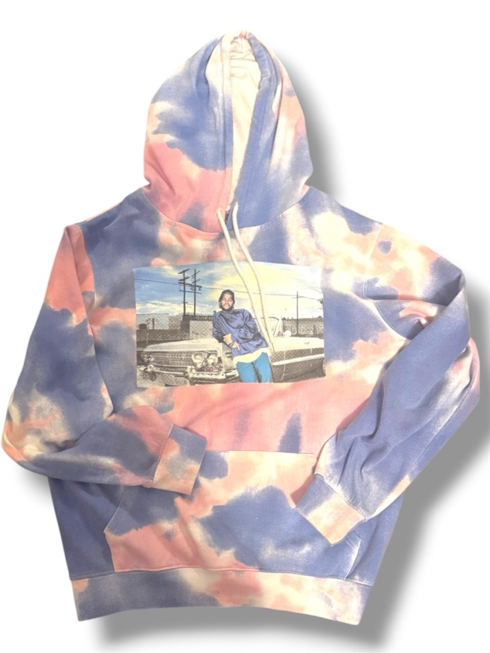 Boyz N The Hood Tie-Dye Hoodie size Adult M